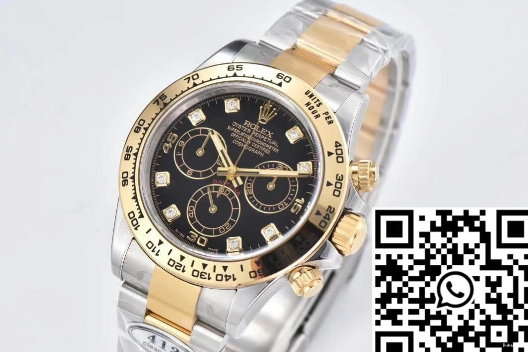 V3 Rolex Black Factory Daytona Clean M116503-0008 Cosmograph Dial 1010
